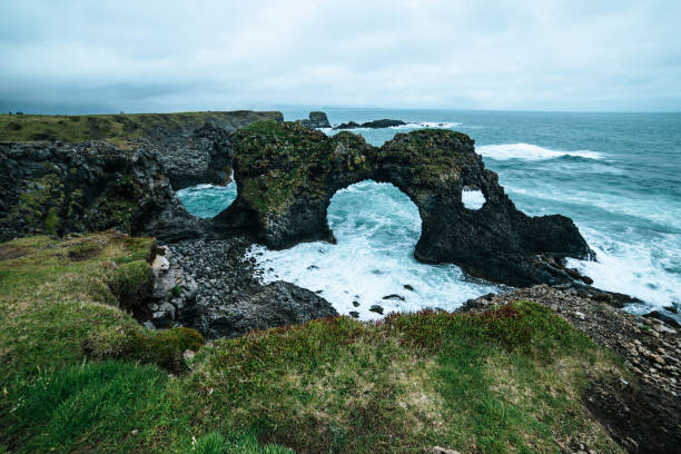 istock Gatklettur Arch, Iceland 1335203690
