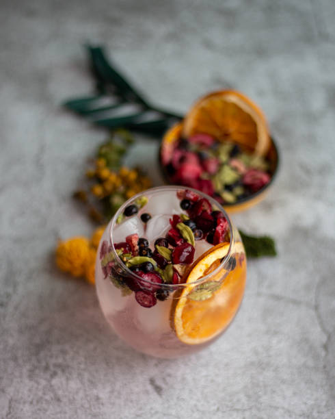 istock Garnished Gin and Tonic Cocktail 1335207279