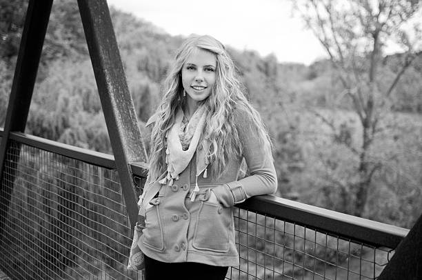 istock Young Adult on Bridge 133521882