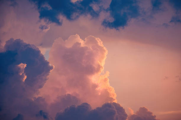 istock Sunset/sunrise with dramatic cloudscape, vivid colors and negative space for copy 1335223590