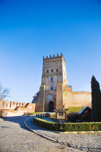 Beautiful old castle Lubart in Lutsk, Ukraine