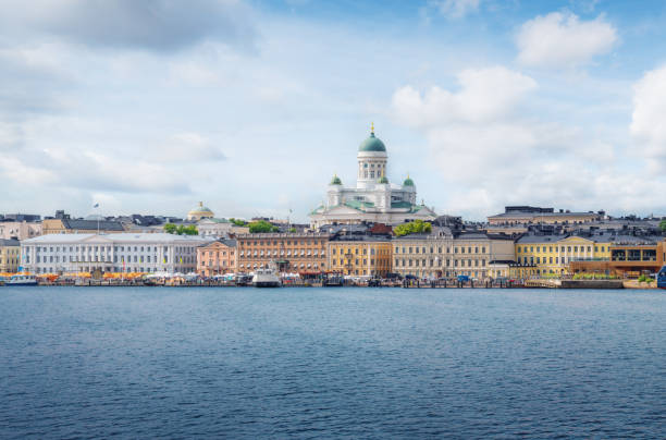istock Helsinki skyline with Helsinki Cathedral - Helsinki, Finland 1335240954