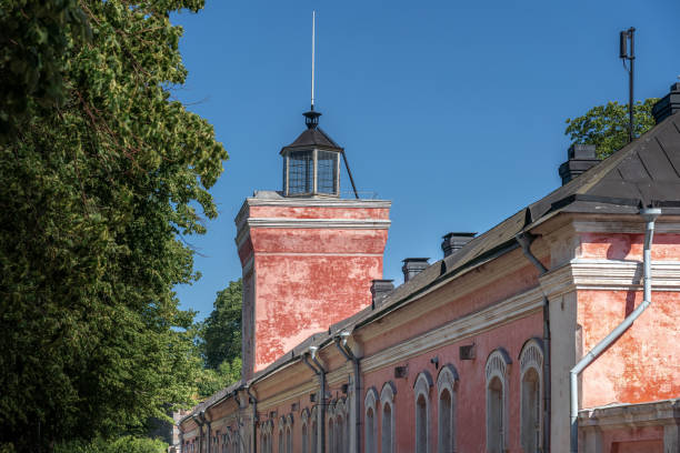 istock Jetty Barracks at Main quay in Suomenlinna - Helsinki, Finland 1335241005