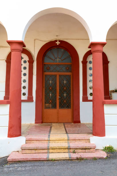 istock Church Door on Crete 1335250998
