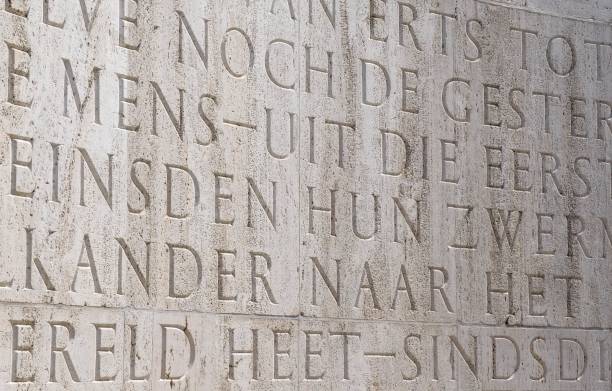 istock inscription written in stone amsterdam national monument 1335261362