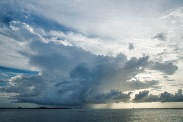istock The sky is full of stormy clouds 1335270096