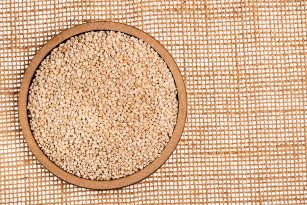 istock Dry organic quinoa seeds - Chenopodium quinoa 1335271069
