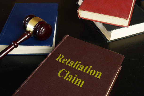 istock Retaliation claim is shown on the photo using the text 1335277476
