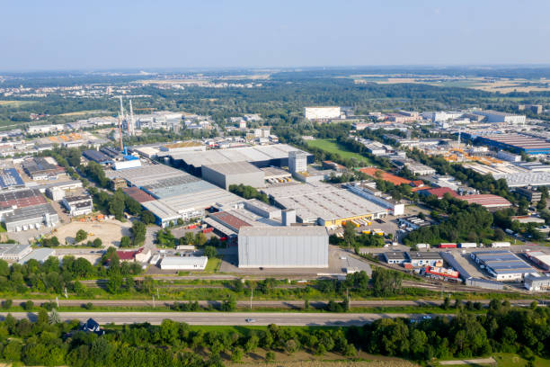 istock Industrial Area, Aerial View 1335294141