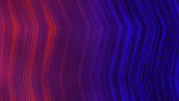 Red and Blue Light Streaks Background stock photo