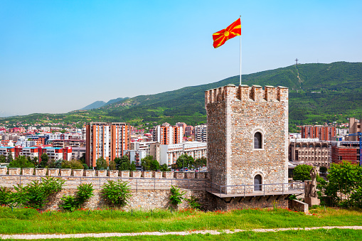 Skopje Fortress or Skopsko Kale is a historic fortress located in the old town of Skopje city, North Macedonia