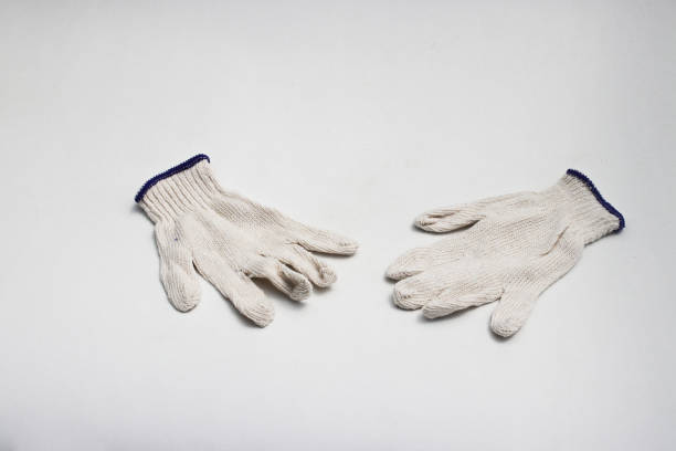 istock Gardening gloves on white 1335299398