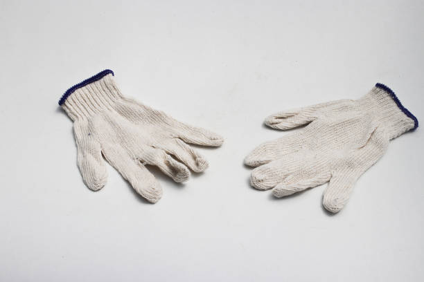 istock Gardening gloves on white 1335299578