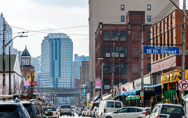 istock Street in Strip District - Pittsburgh, PA 1335308839