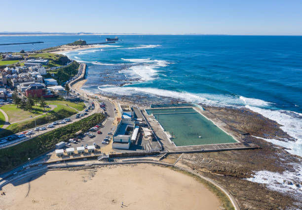 istock Newcastle NSW Australia - Aerial view Newcastle Baths 1335313296