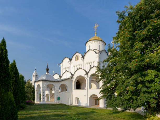 istock Intercession Cathedral of Intercession (Pokrovsky) convent in Suzdal, Russia 1335322420