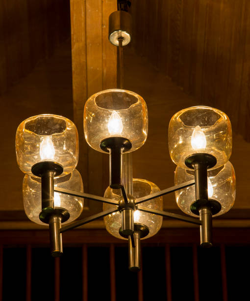 istock Beautiful and dear modern chandelier 1335341561