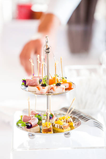 istock Cocktail table at the wedding ceremony 1335345541