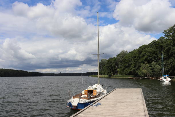 istock Lake boat water 1335350215