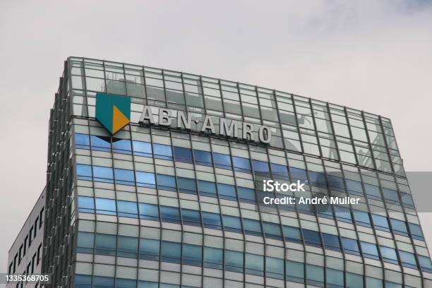Abn Amro Bank Office In The Ijsseltoren In Zwolle Stock Photo - Download Image Now - Accidents and Disasters, Beauty, City