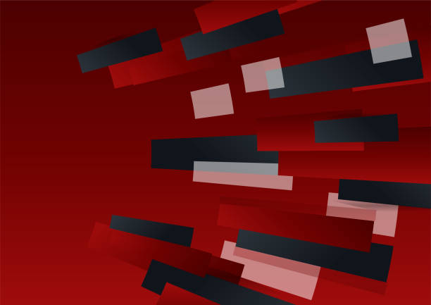 istock Modern red and black corporate background. Abstract background design. Modern futuristic technology background vector illustration. Fluid gradient shapes composition. Game design posters 1335378714