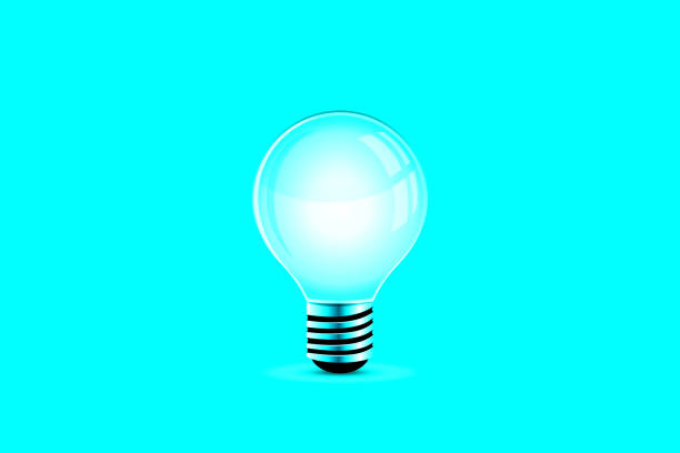 Idea innovation and inspiration concept, concept creativity with bulb that shine glitter. Inspiration of ideas for sustainable business development