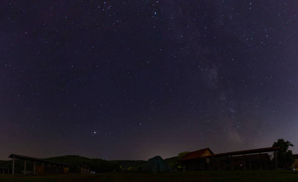 istock Milky Way in Ljubljana 1335389132