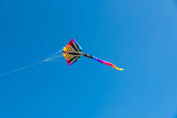 istock Colorful Kites flying over the sky 1335390478