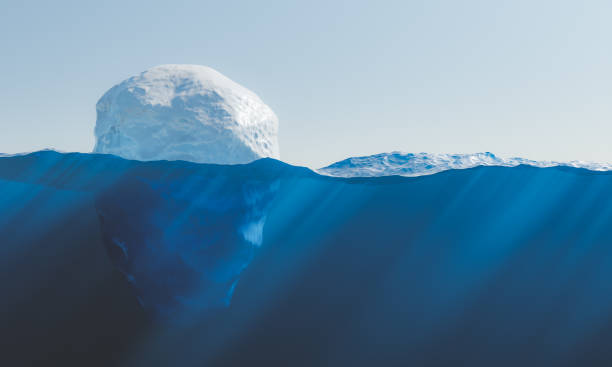 istock side view of a melting iceberg 1335395074