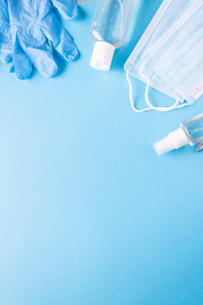 istock medical masks gloves antibacterial solution copy space 1335400688