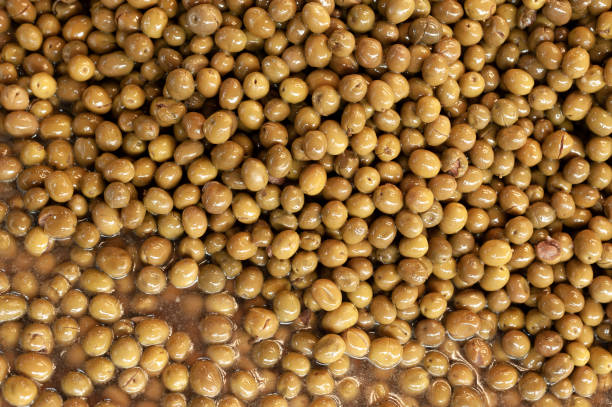 istock Organic green olives. 1335401073