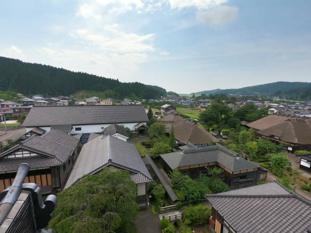 istock The landscape of Kameda town 1335401093