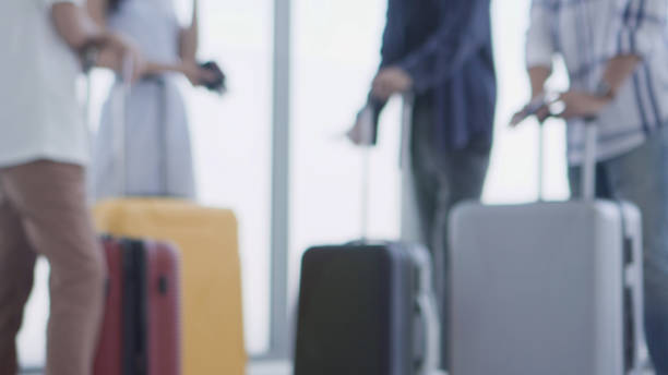 istock Defocus group of people ready for departure 1335401271