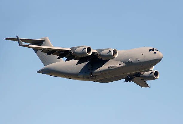 istock US Air Force transport airplane 133541271