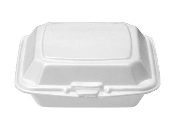 istock Styrofoam food box disposable 1335421746