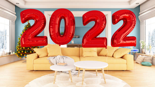 istock New Year Concept with Red 2022 Balloons 1335426356