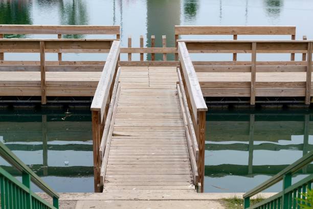 istock Wood Path to Fishing Dock 1335430566