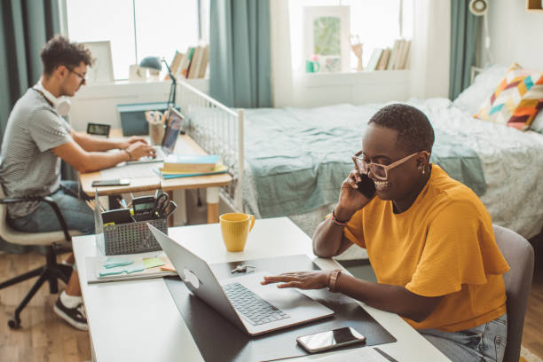 istock Day of a college student 1335437497