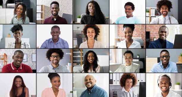 istock African American People Video Conference Screen 1335446619