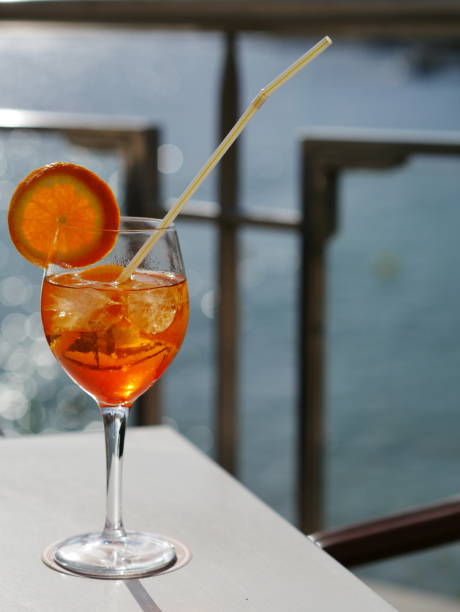 istock Close up of an orange cocktail 1335475665