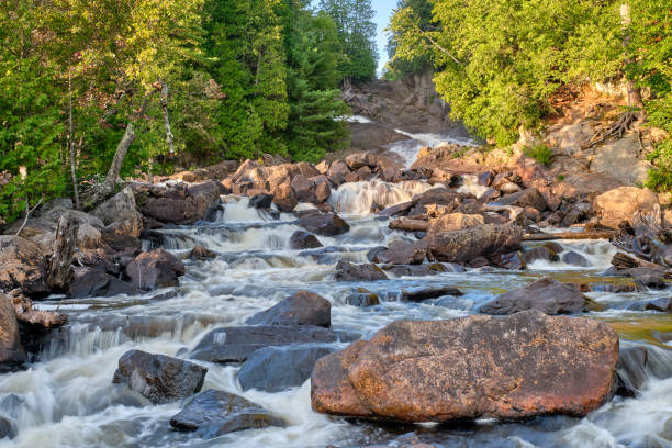 istock Ragged Falls Algonquin Highlands-landscape 1335481151