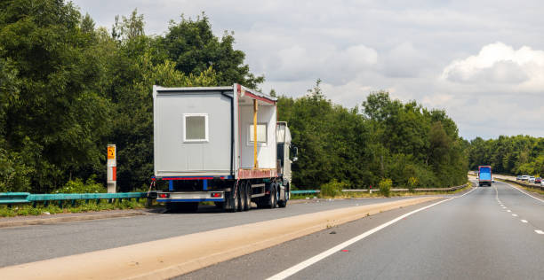 istock Large Haulage Vehicle In Lay by 1335483766
