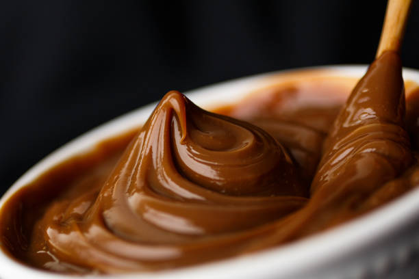 tradicional argentina dulce de leche - dulce de leche fotos - fotografias e filmes do acervo