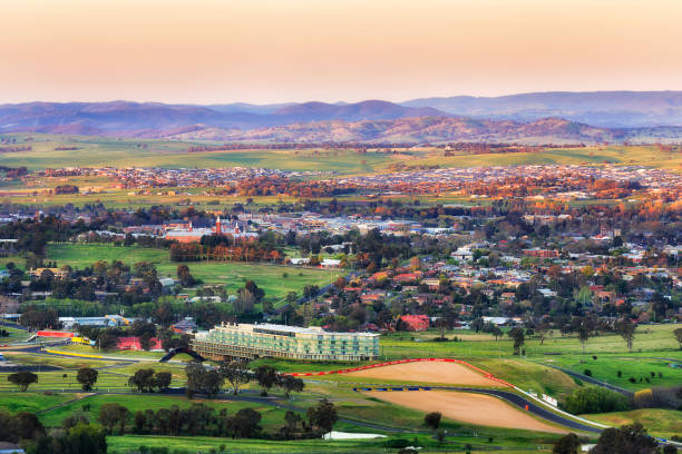 istock Bthrst town north race from mt pan set 1335490714