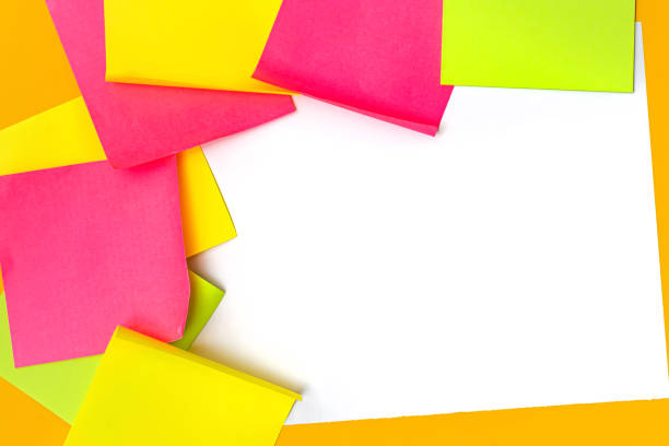 Multiple Assorted Collection Office Stationery Photo Placed Over Table