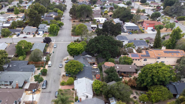 istock Aerial View of Small Town 1335510049