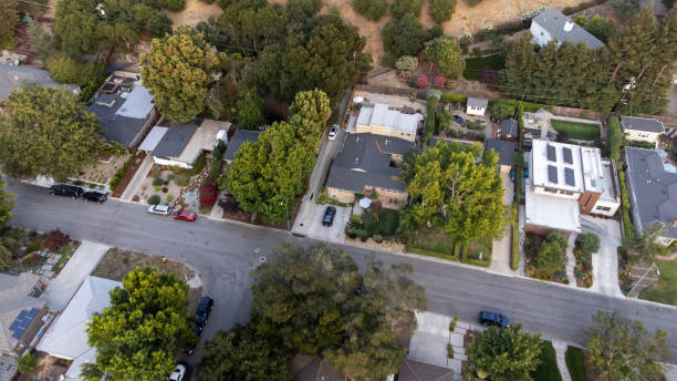 istock Aerial View of Small Town 1335510068