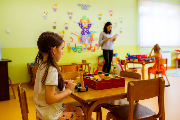 istock Fun time in the preschool! 1335545911