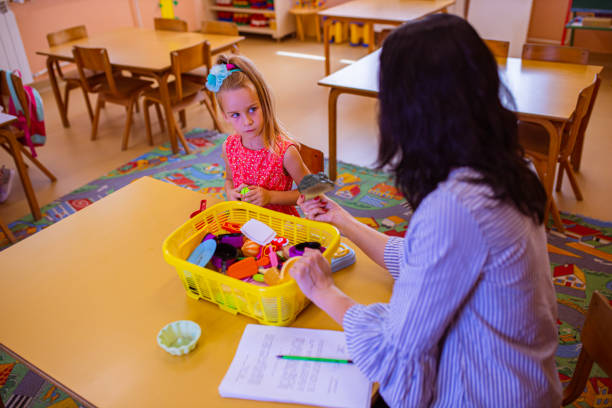 istock Day in the preschool classroom 1335546021