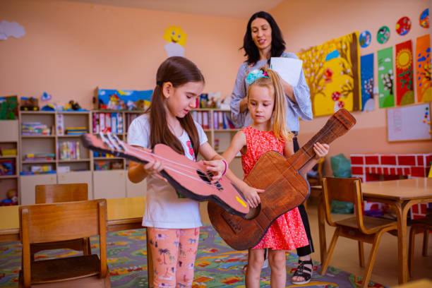 istock Music is one of a thing that promotes child's creativity 1335546042